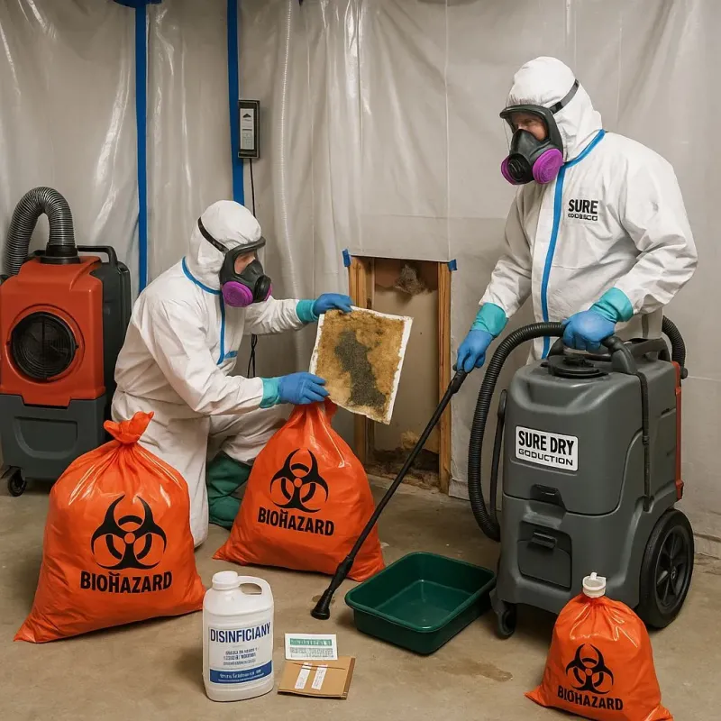 Contaminated Water Handling Protocols process in Merryville, LA